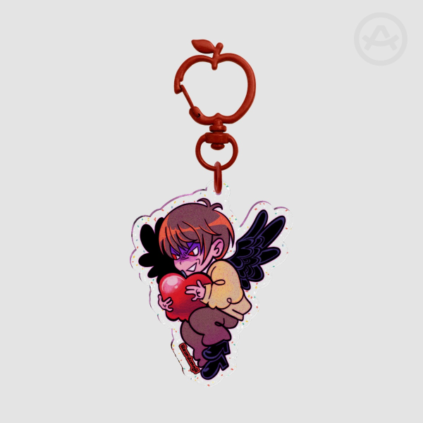 Glitter Acrylic Keychains