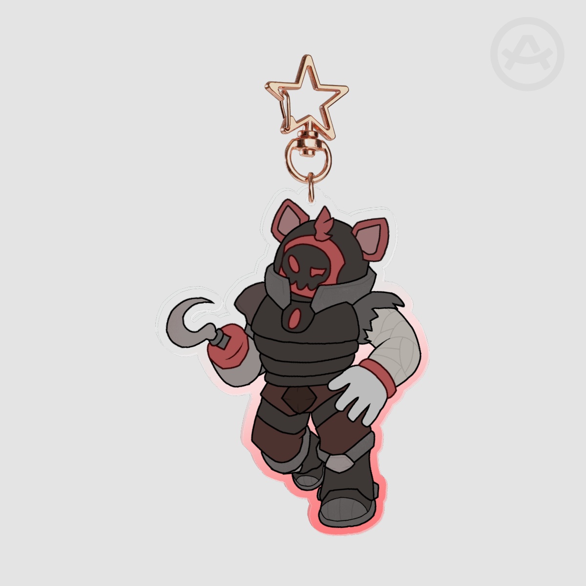 Foxy Armstrong Keychain!