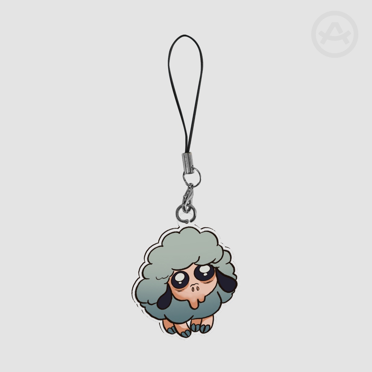 DST Critter Den Ewelet Clear Acrylic Phone Charm