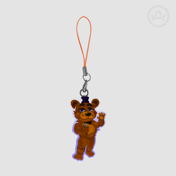 Freddy Fazbear Phone Charm