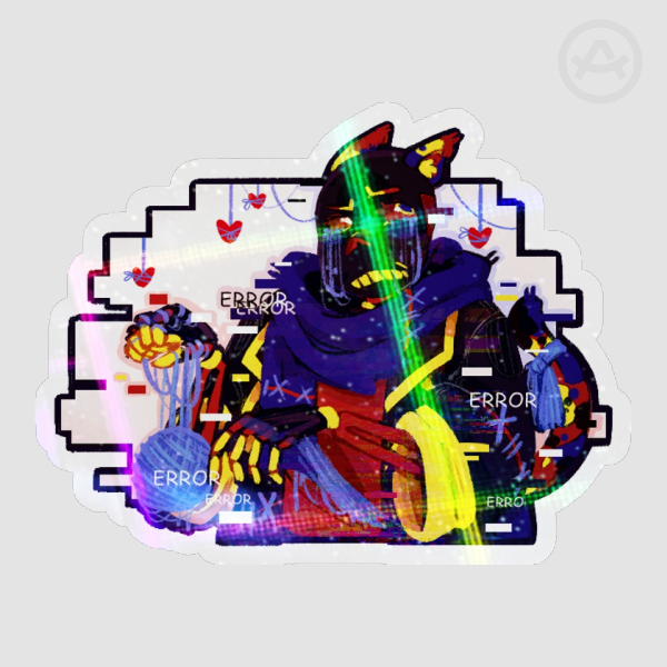 Kitty Error Sticker - UTMV