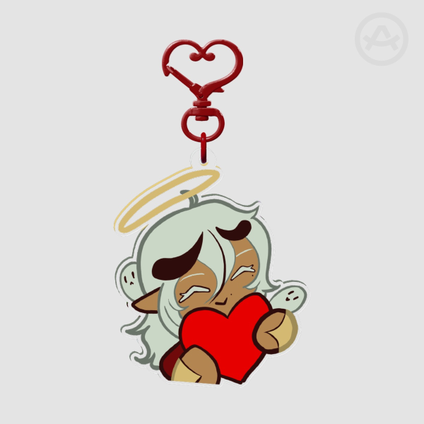 Reaper Heart Acrylic Keychain