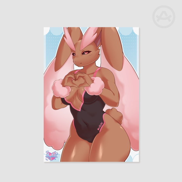 Shiny Lopunny Print