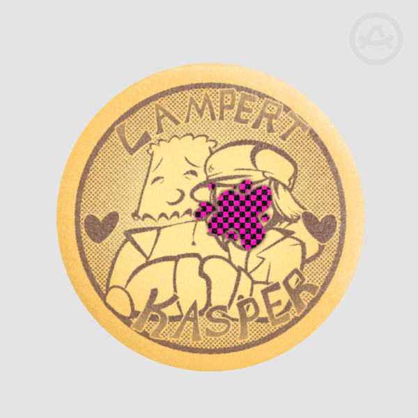 Lampert & Kasper Cookie Plush Badge