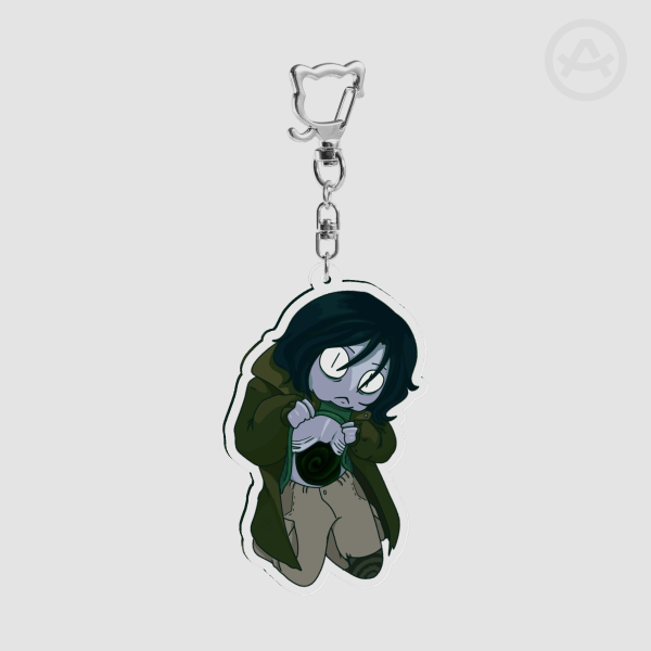 Coat Guy v2 Acrylic Keychain