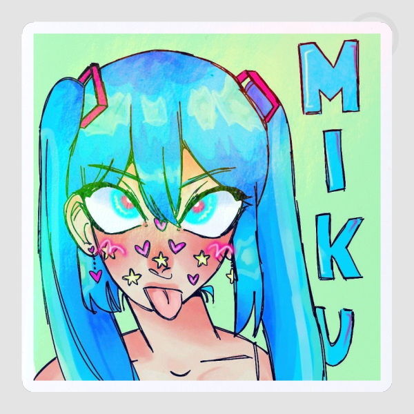 Miku Sticker