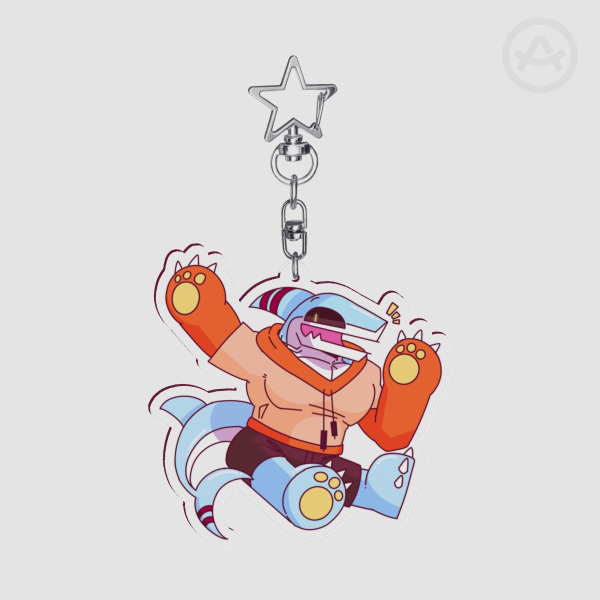 Sky Shark Keychain