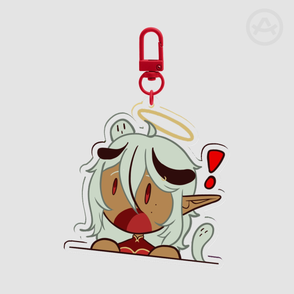 Reaper Shocked Acrylic Keychain