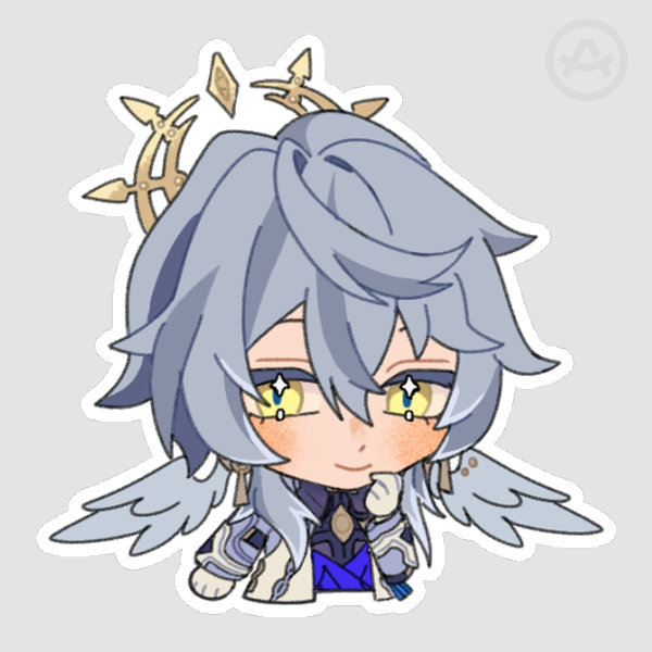 Honkai Star Rail Sunday Die Cut Sticker