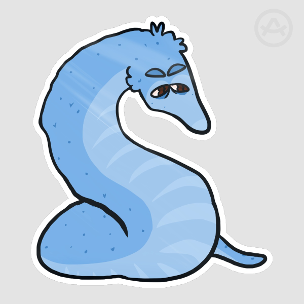 Sticker Robert Worm