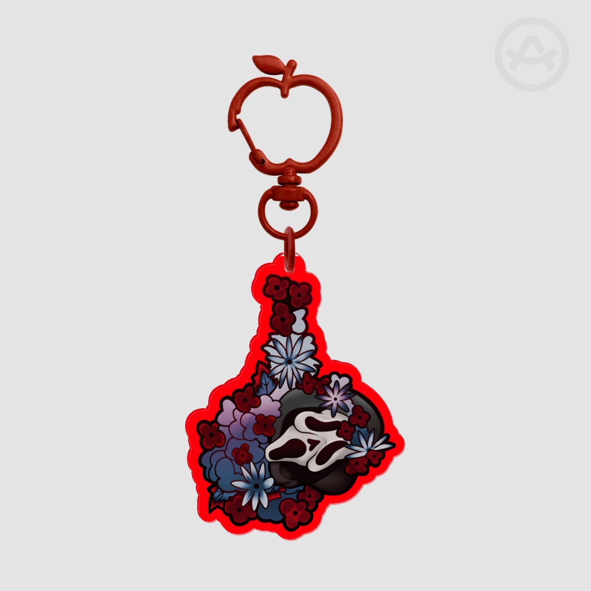Daisy Chained Ghostface Keychain