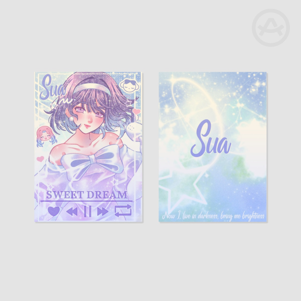 Sua Pearl Paper Photocard