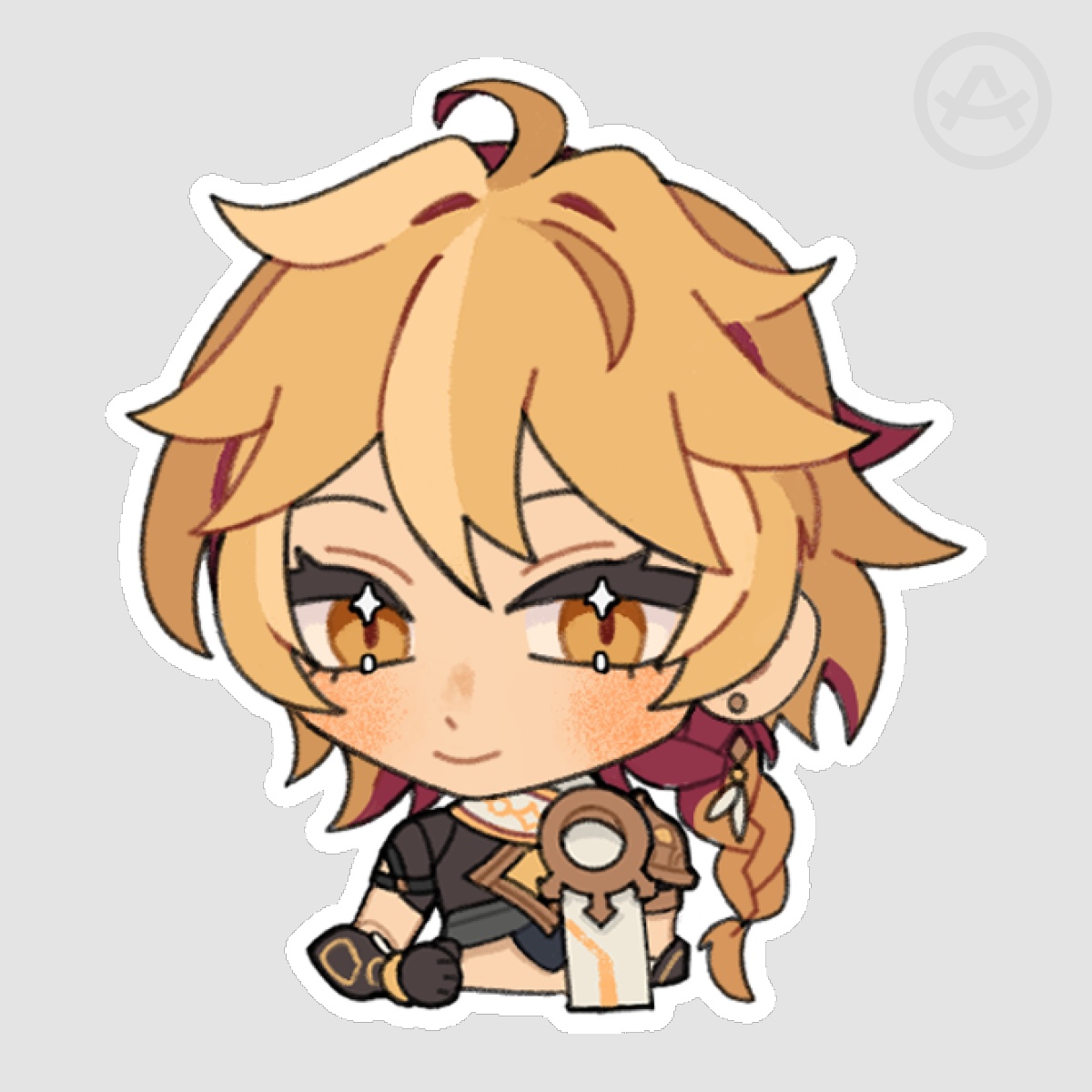 Genshin Impact Aether Die Cut Sticker