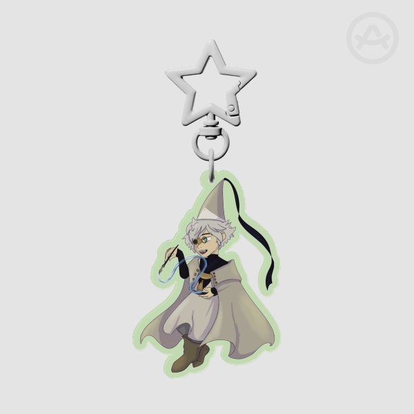 Qifrey Acrylic Keychain Witch Hat Atelier