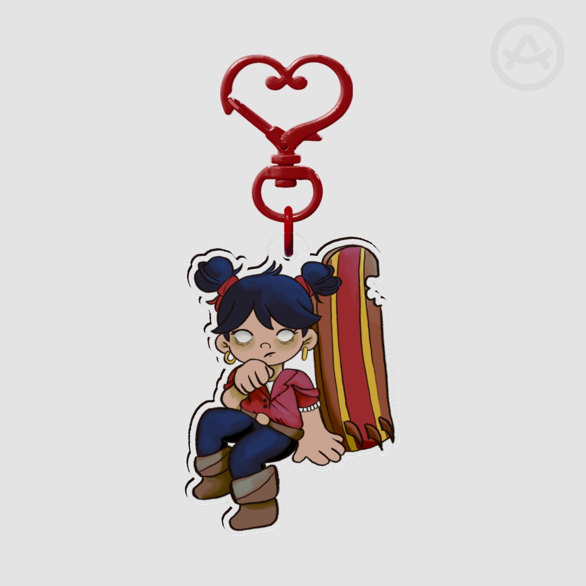 DST Player Walani Clear Acrylic Keychain