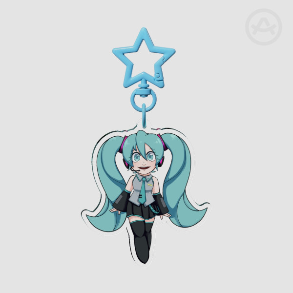 Hatsune Miku Keychain