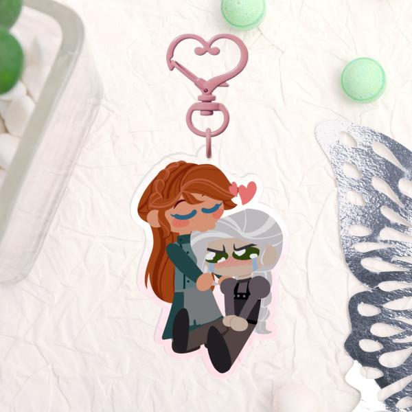Melting Point (Clear Acrylic Keychains)