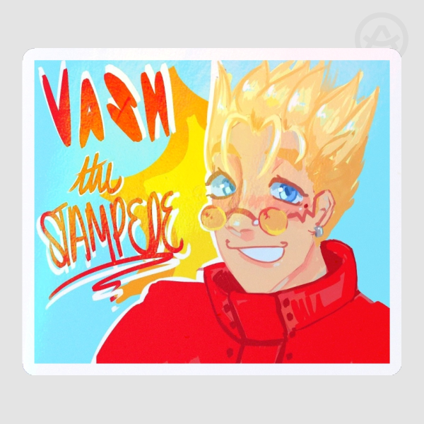 Vash the Stampede Sticker