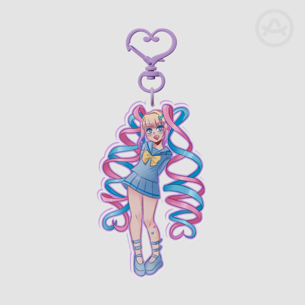 K-Angel Clear Acrylic Keychains