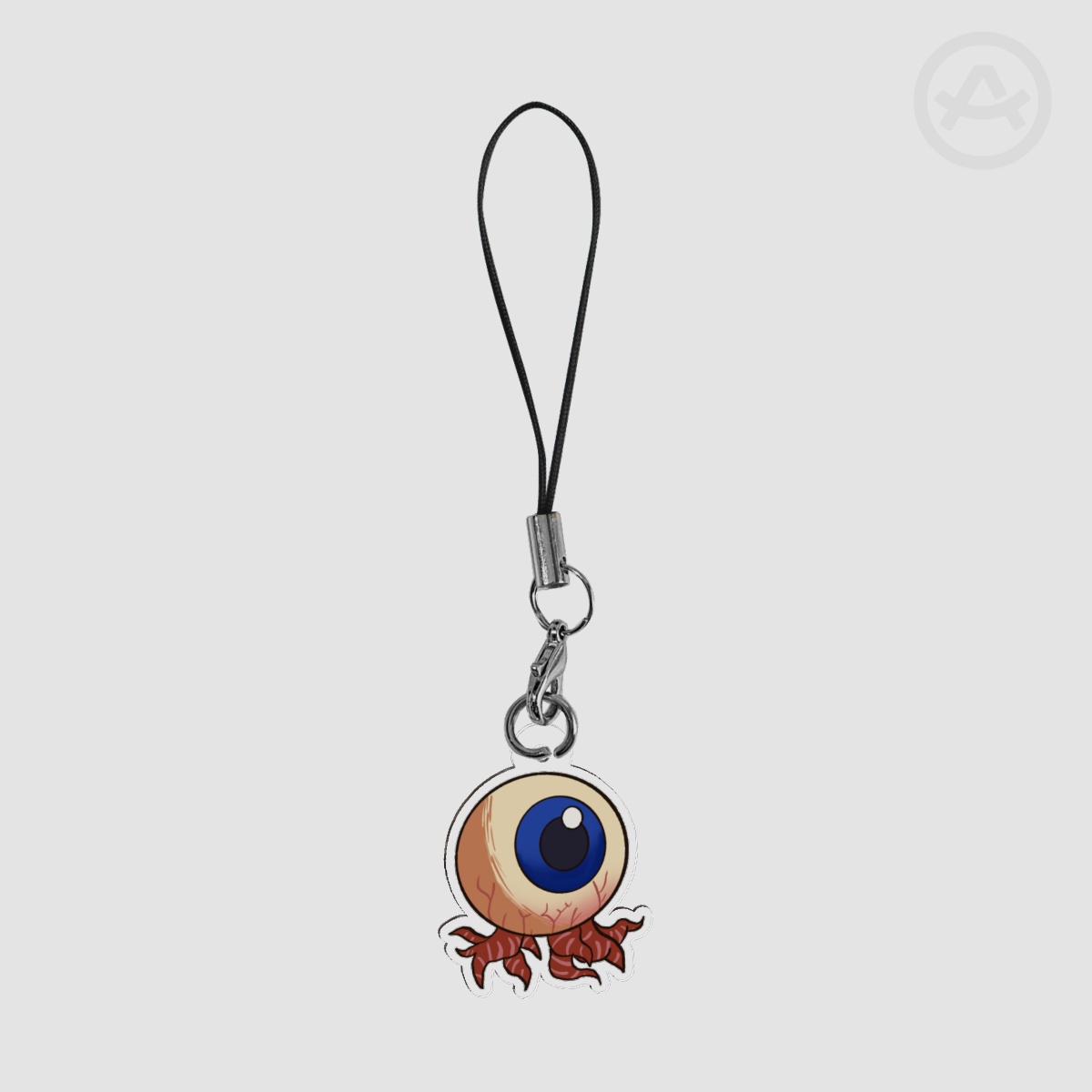 DST Critter Den Friendly Peeper Clear Acrylic Phone Charm