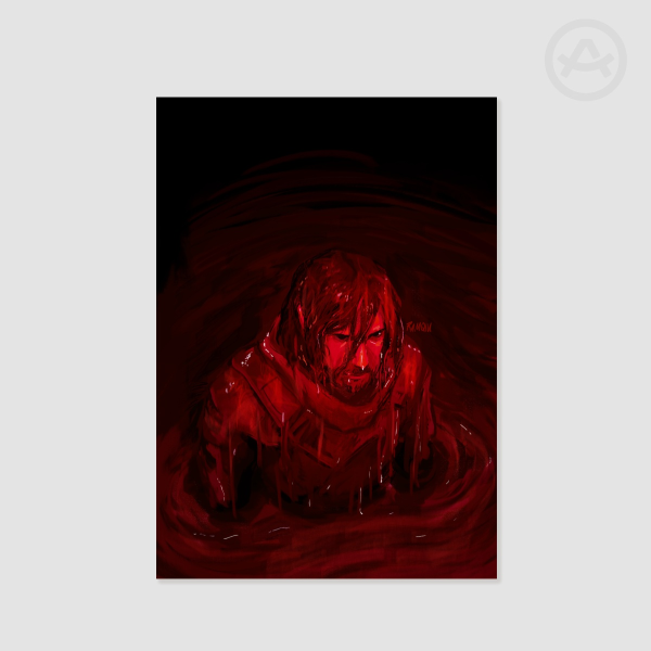 (A5 Print) The Butcher