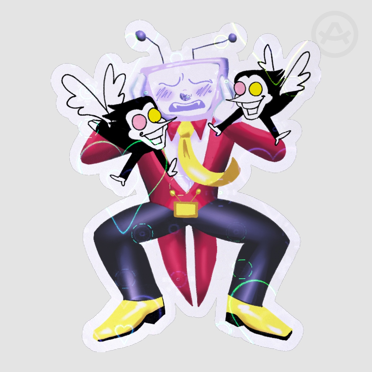 Spamtenna Sticker