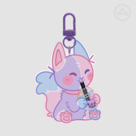 Boba Plushie Keychain