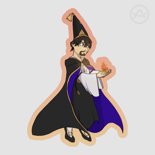 Olruggio Vinyl Sticker Witch Hat Atelier