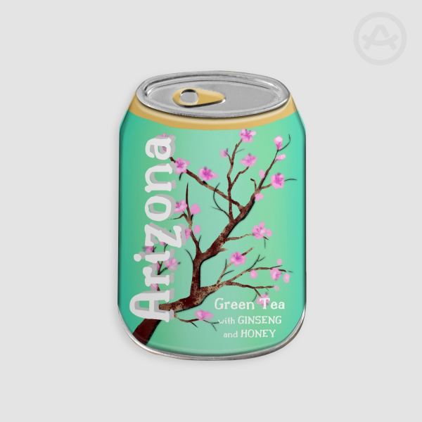 Arizona Iced Tea Metal Badge