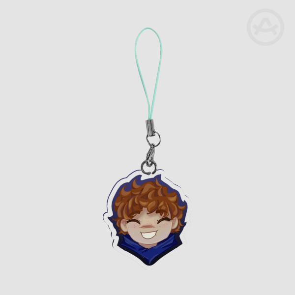 Jay NINJAGO Clear Acrylic Keychains