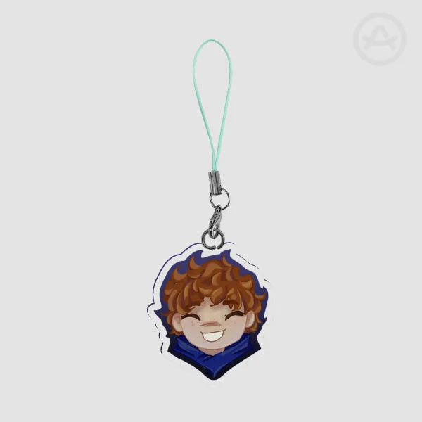 Jay NINJAGO Clear Acrylic Keychains