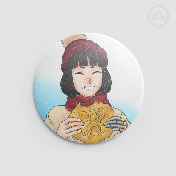 Erika Oshida - QIFP - Button Pins