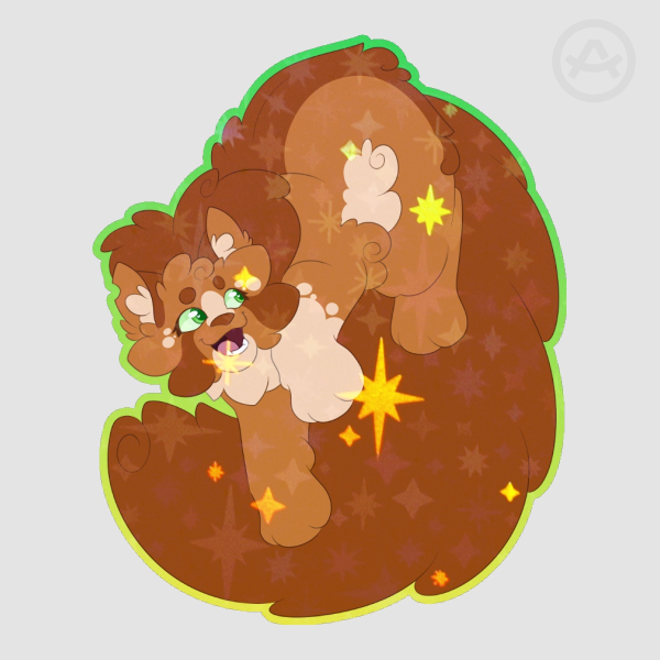 Squirrelflight Star Sticker