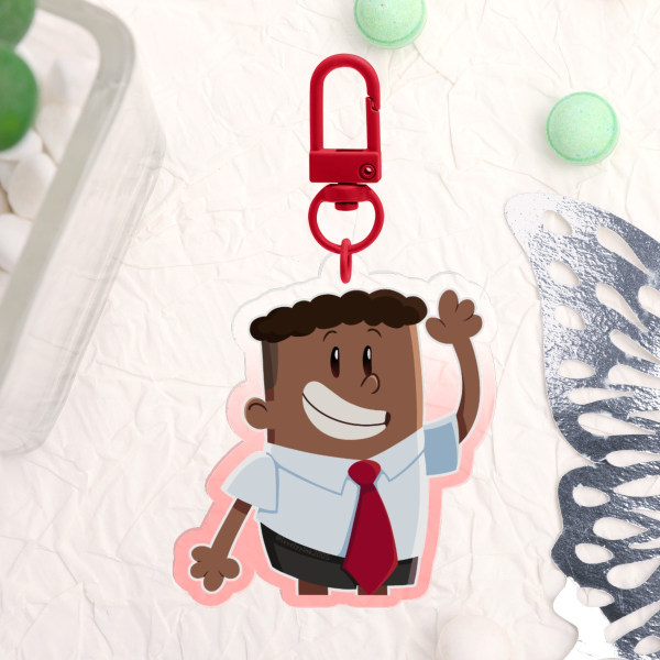 George Beard (Clear Acrylic Keychains)