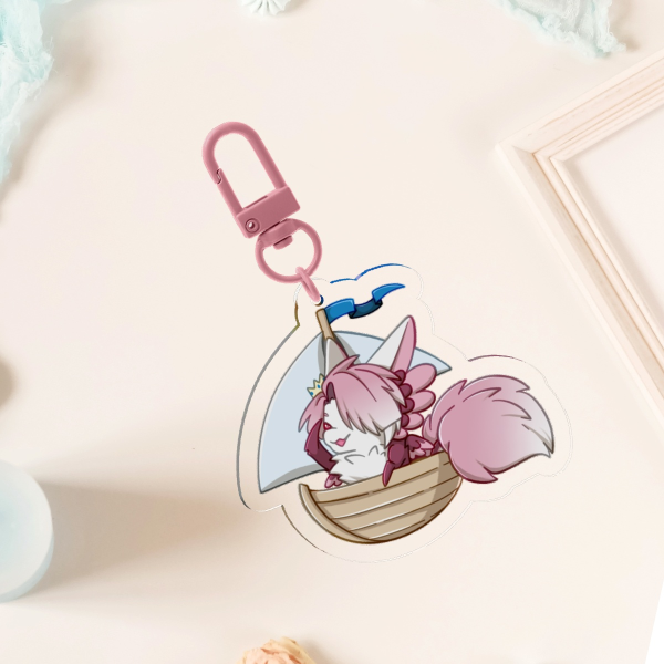 Aoife Ship Acrylic Charm
