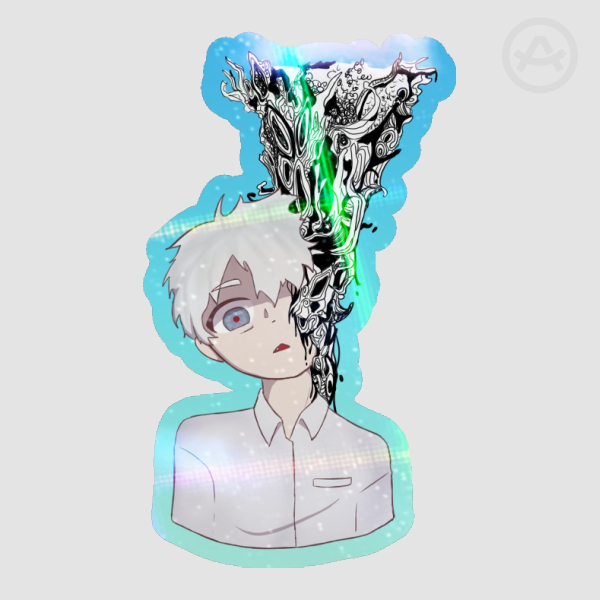 [The summer Hikaru died] Colored Edge Die Cut Stickers