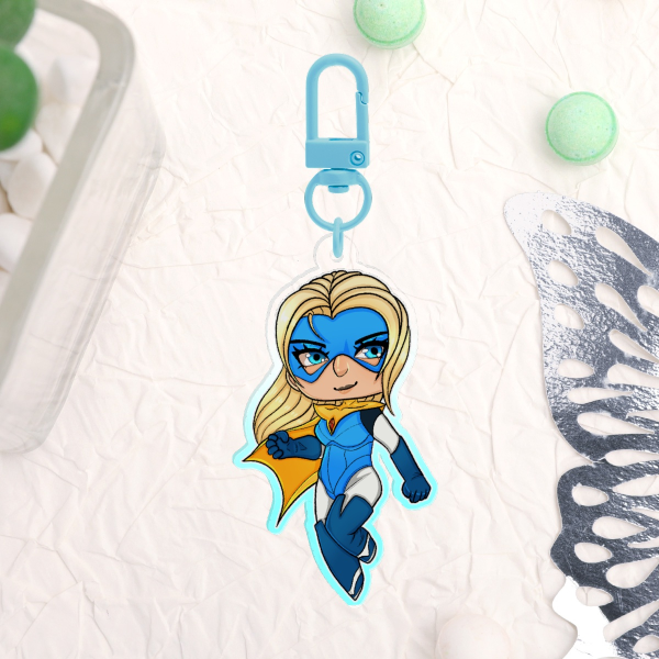 Dispatch Blonde Blazer Acrylic Keychain