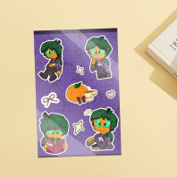 Positively Quincy Stickers Sheet