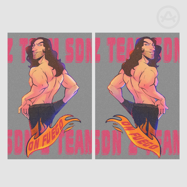 On Fuego Holographic Photocards