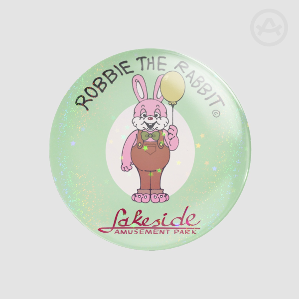 COMMEMORATIVE MASCOT PIN (5.8cm pin-back button)