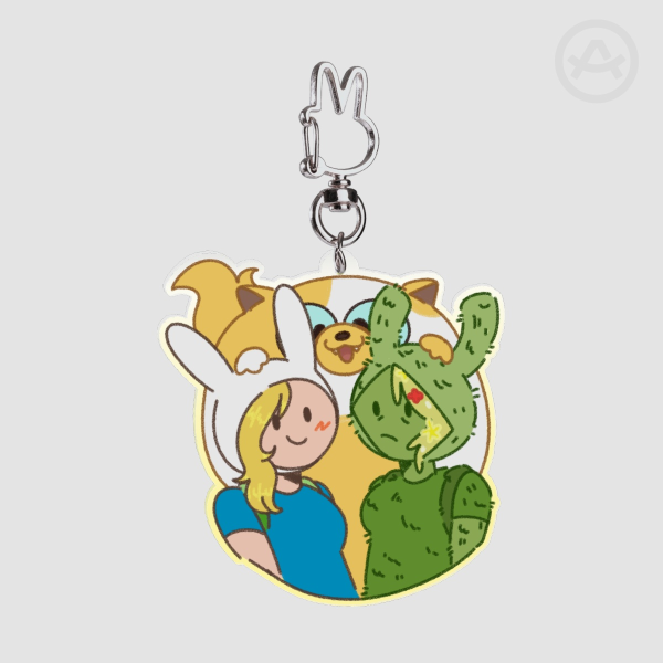 Fionnas And Cake Keychain