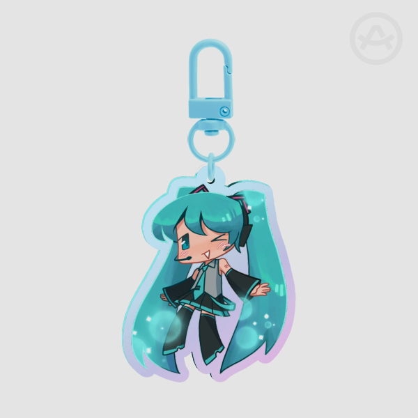 Rainbow Acrylic Keychains