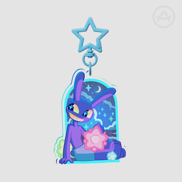 Beach Stargazer Jax Acrylic Keychain
