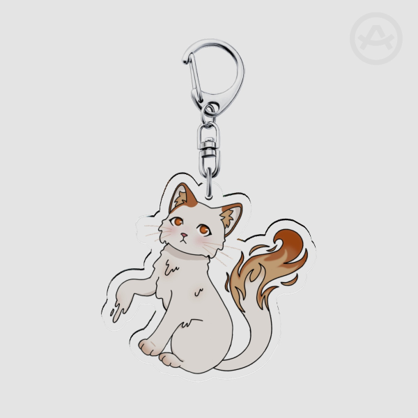 The Desolation Cat - The Magnus Archives - Acrylic Keychain