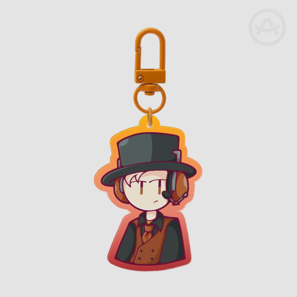 Burt Curtis (Clear Acrylic Keychains)