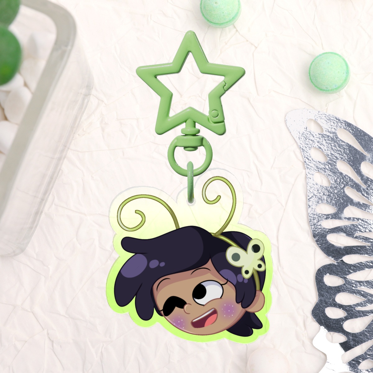 Marcy - No Big Deal (Clear Acrylic Keychains)