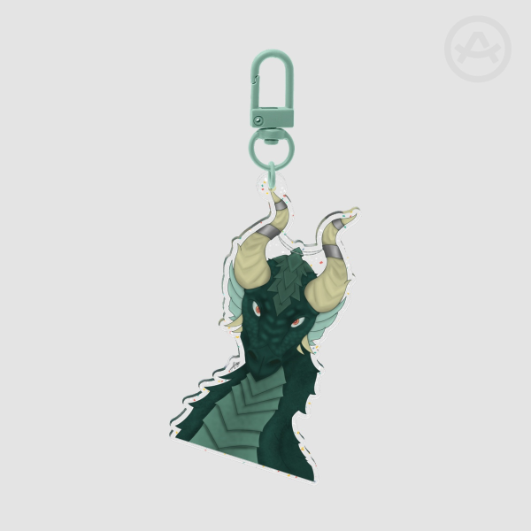 Green Dragon - Keychain