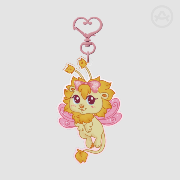 LPS Dandelion Fairy Keychain
