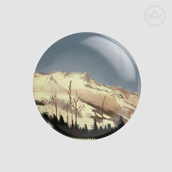Mountain Range Badge