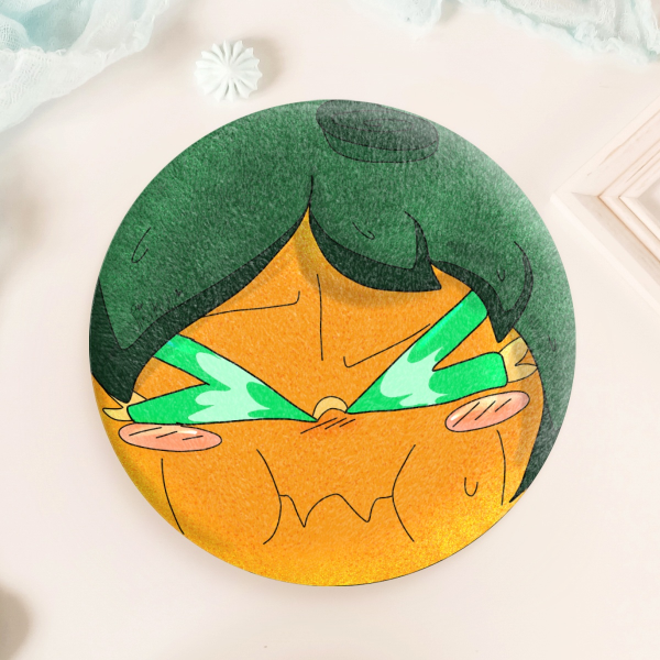 Squishy Quincy Plush Badge